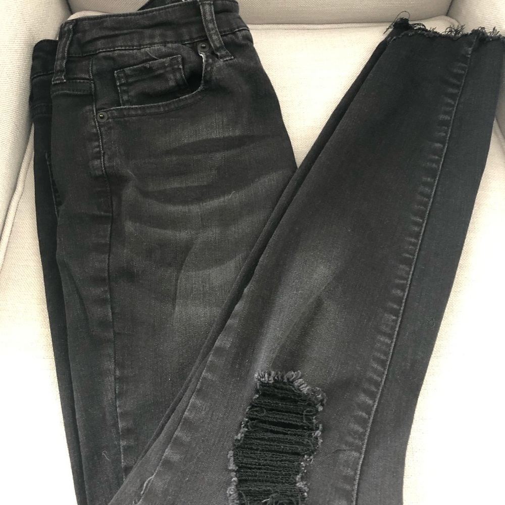 Wild Fable High Waisted Distressed Jeans